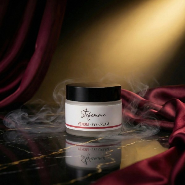 Stefemme VENOM - Cremă antirid de ochi cu Vib-Activ  și Kombuchka™, efect lifting instant