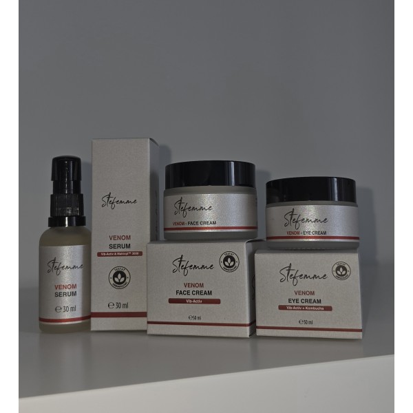 Stefemme VENOM - Rutina completă antirid cu Vib-Activ, efect botox-like
