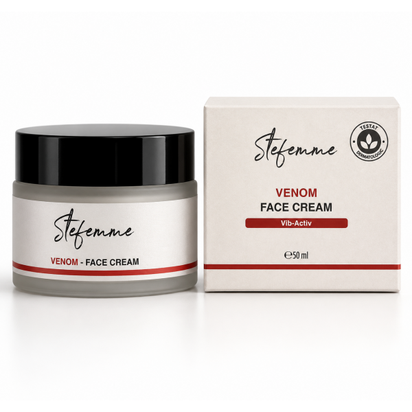 Stefemme VENOM - Cremă antirid cu Vib-Activ, efect botox-like, 0% parfum
