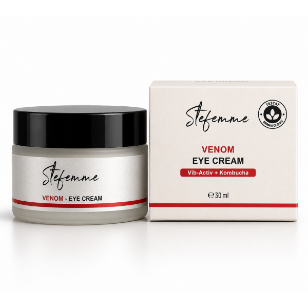 Stefemme VENOM - Cremă antirid de ochi cu Vib-Activ  și Kombuchka™, efect lifting instant 0% parfum